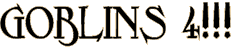 Goblins!!! 4 Logo
