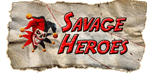 savage heroes Logo