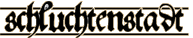 Schluchtenstadt Logo
