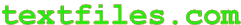 textfiles Logo